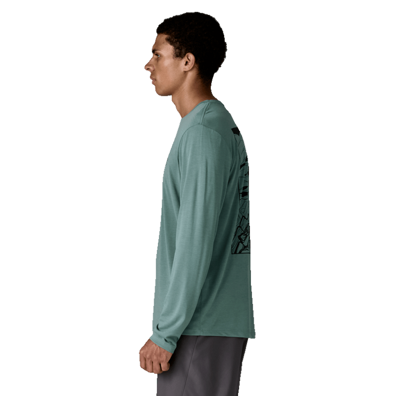 Koszulka LONG SLEEVED CAPILENE COOL DAILY GRAPHIC SHIRT