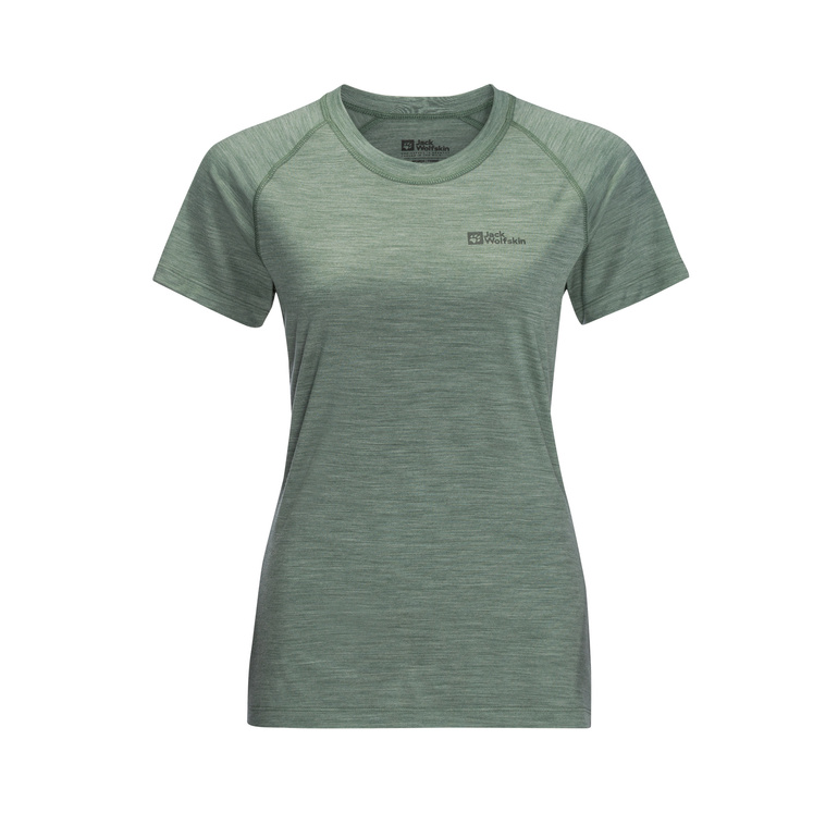 Koszulka z wełną merino KAMMWEG S/S WOMEN
