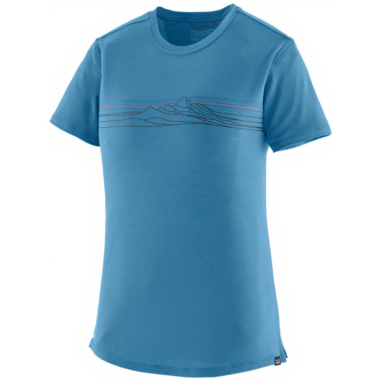 Koszulka z wełną CAPILENE COOL MERINO BLEND GRAPHIC SHIRT WOMEN