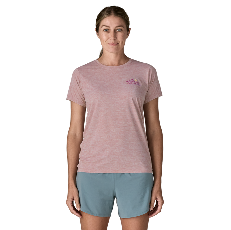 Koszulka CAPILENE COOL DAILY GRAPHIC SHIRT WOMEN TRAILCHECK