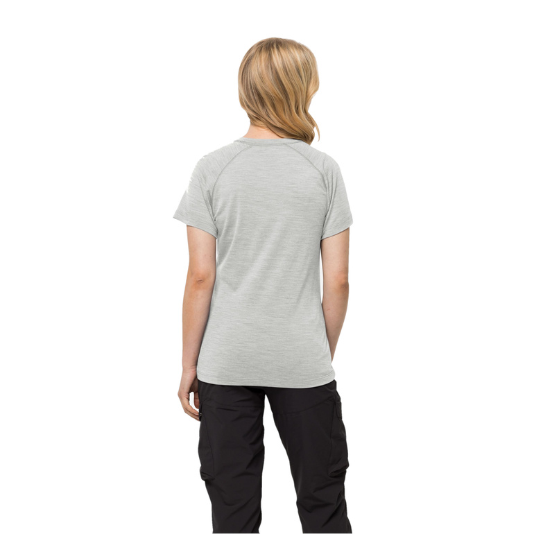Koszulka z wełną merino KAMMWEG S/S WOMEN